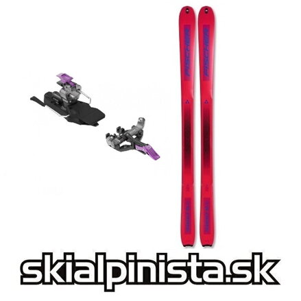 Dámsky skialpový set Fischer TRANSALP 86 CARBON W a viazanie ATK  RT 8 EVO PURPLE