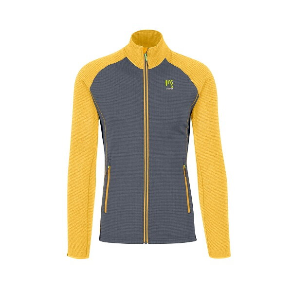 Pánska mikina Karpos AMBRIZZOLA FULL-ZIP dark slate/sunset 020 Pánska mikina Karpos AMBRIZZOLA FULL-ZIP dark slate/sunset 020
