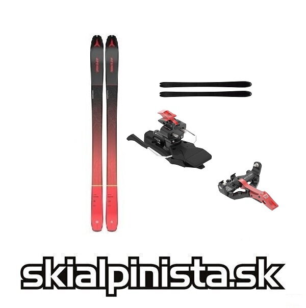 Skialpinistický set ATOMIC BACKLAND 78 s viazaním CREST AP a pásmi 